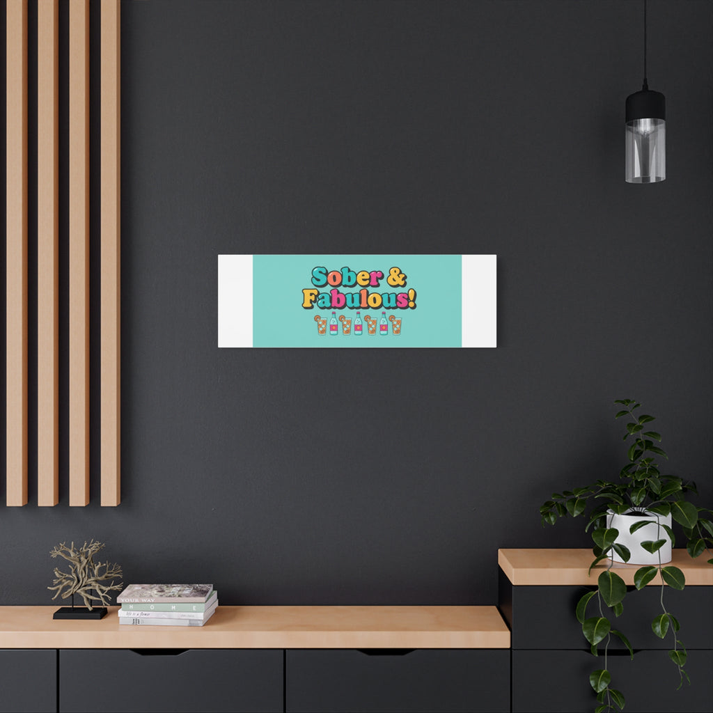 Sober & Fabulous! Canvas | Dry January, Mocktail Trend