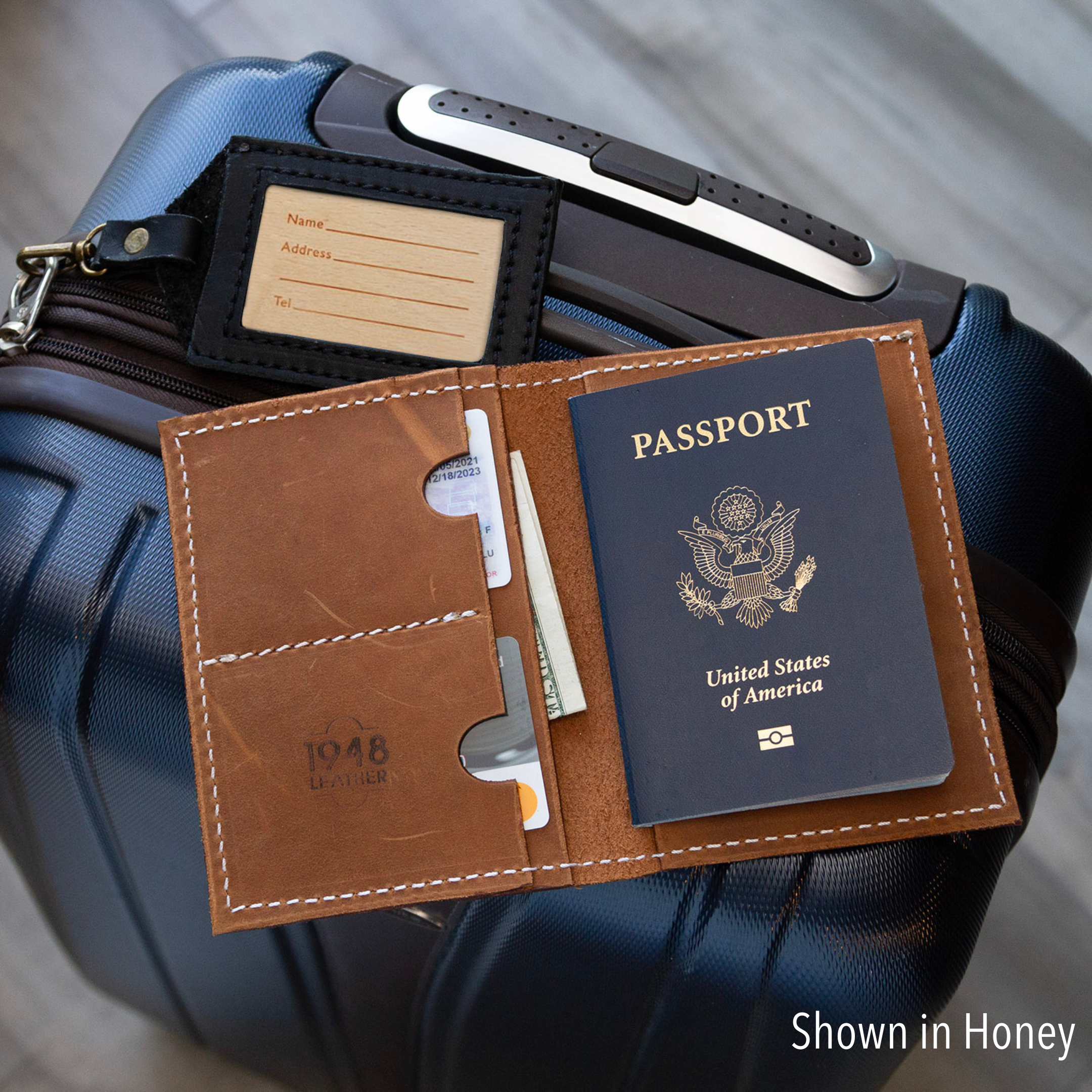 Passport Wallet: Pine