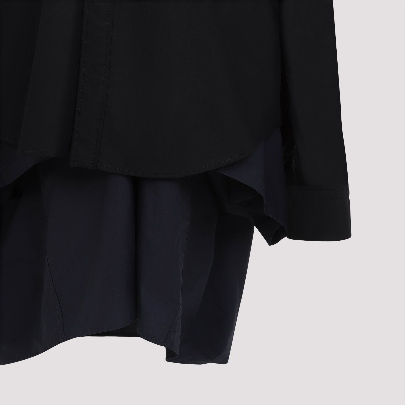Balenciaga Maxi Patched Shirt Women
