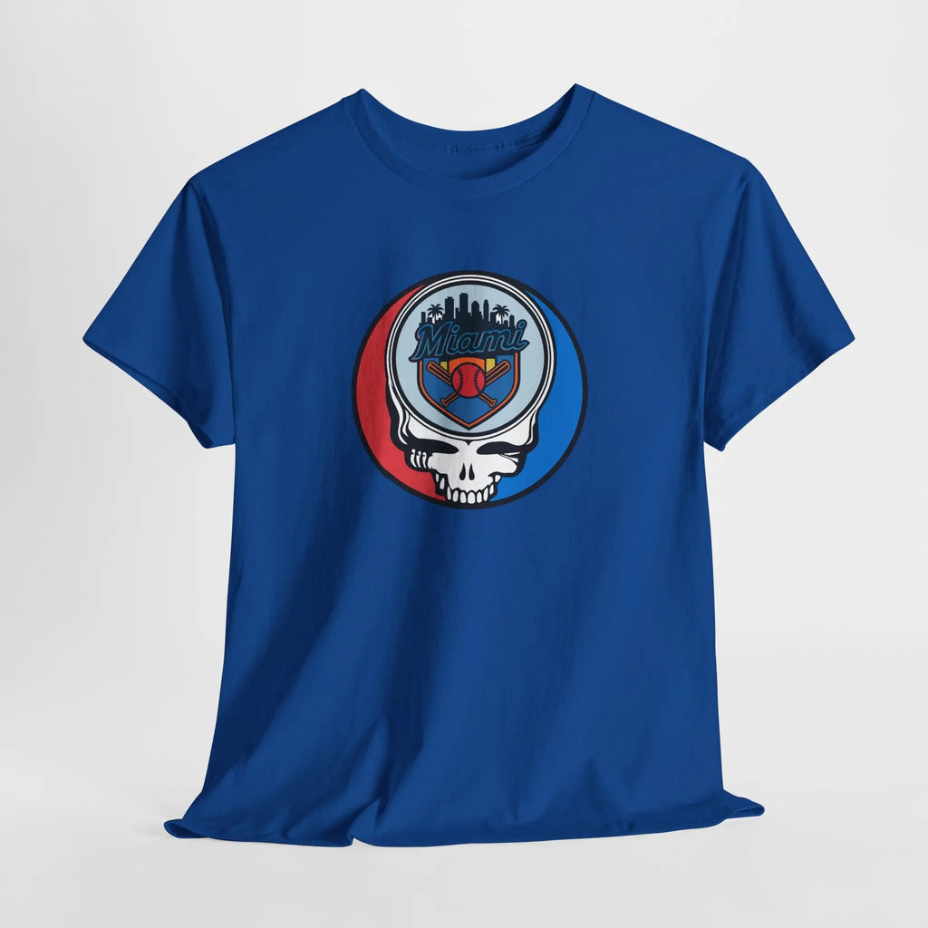 Miami Marlins Original Stealie Grateful Dead T-Shirt