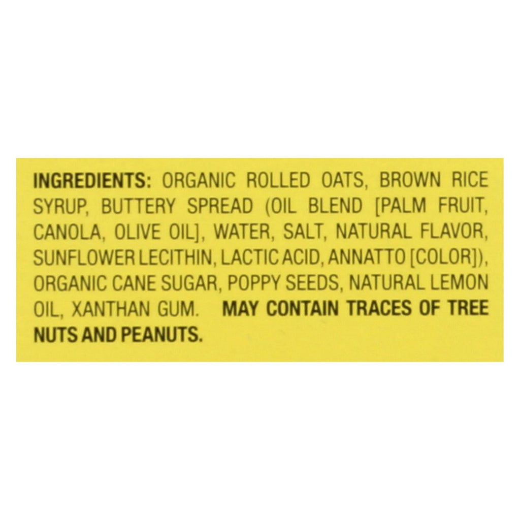 Bobo's Oat Bites, Lemon Poppyseed, 1.3 oz, Case of 6