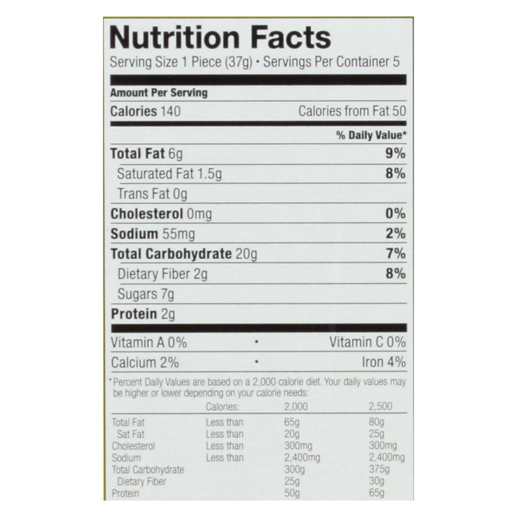 Bobo's Oat Bites, Lemon Poppyseed, 1.3 oz, Case of 6