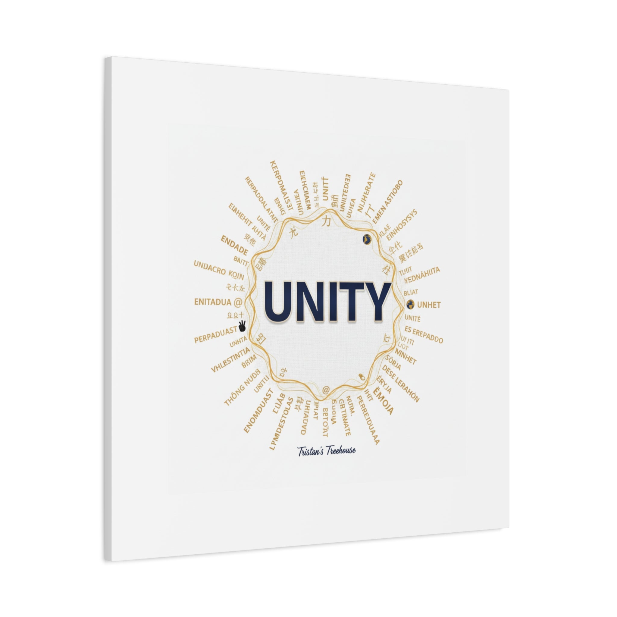 UNITY Canvas, Matte Stretched 1.25" | Dry January sober curious decor
