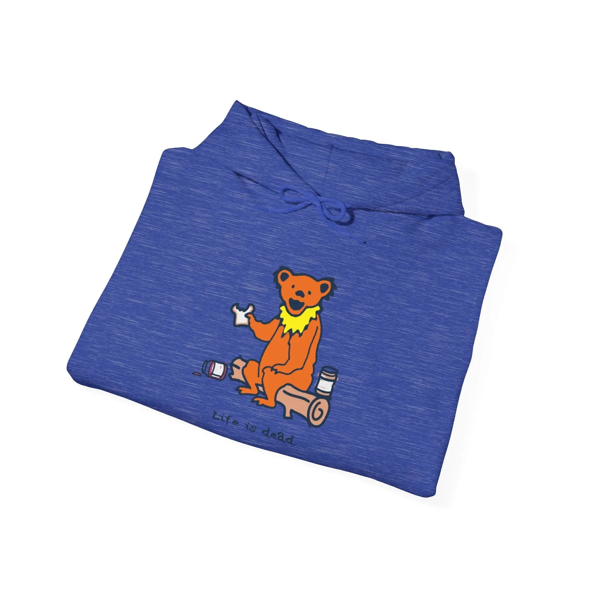 Life is dead.® Snackin' Bear Grateful Dead Hoodie