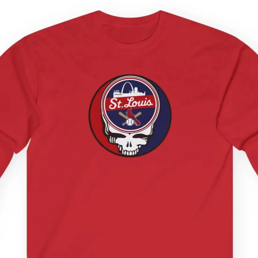 St. Louis Cardinals Original Stealie Long Sleeve T-Shirt