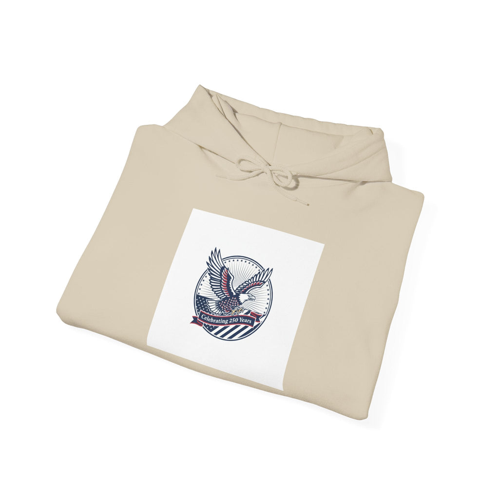 Semiquincentennial Eagle Emblem Hoodie | 250th Anniversary, USA 1776–2026