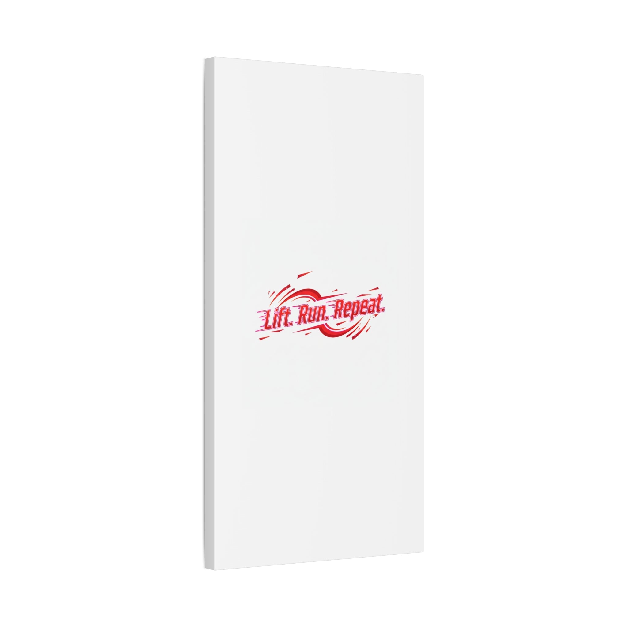 Lift Run Repeat Canvas | Fitness Wall Art, Gym Motivation