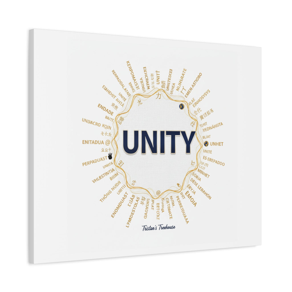 UNITY Canvas, Matte Stretched 1.25" | Dry January sober curious decor