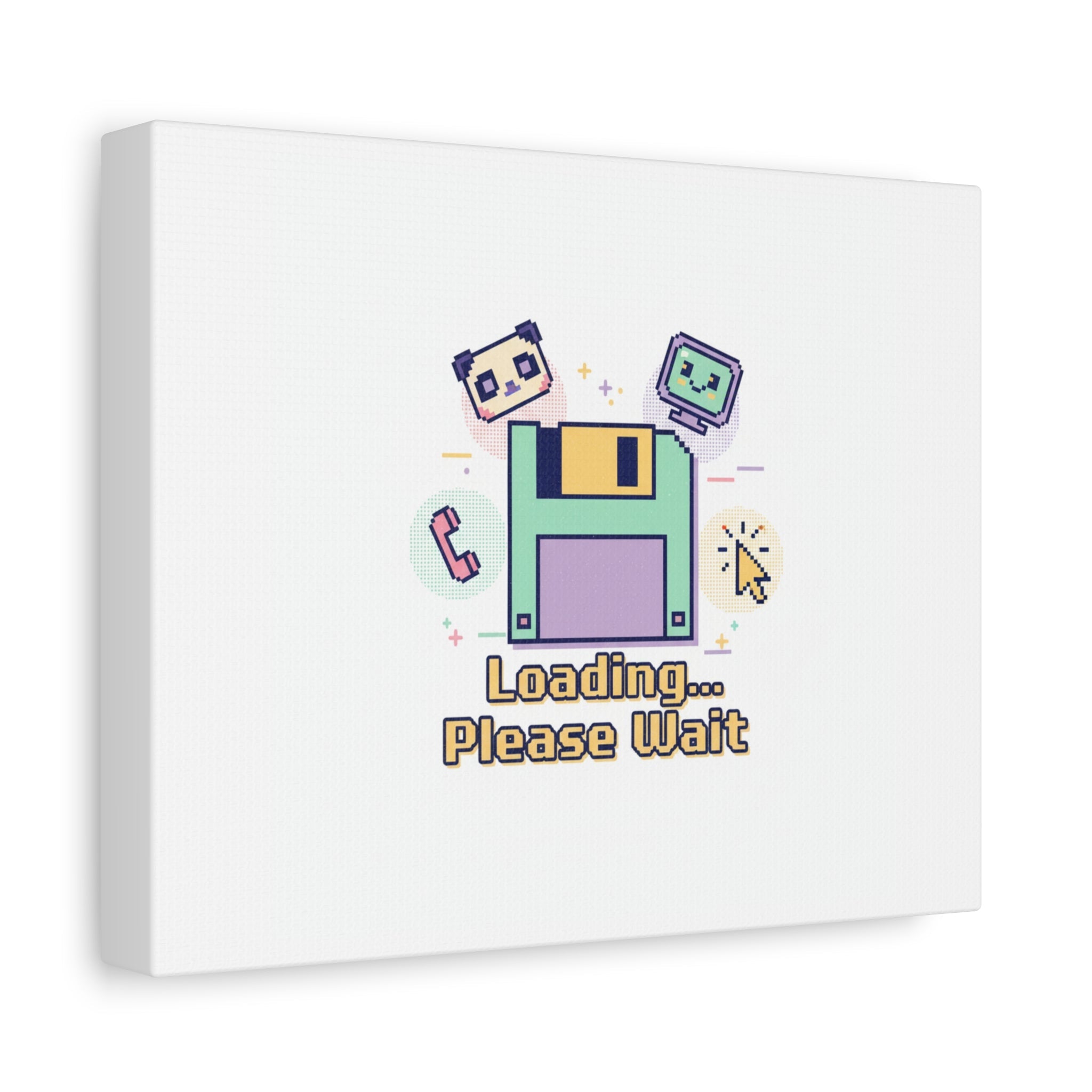 Loading Please Wait Canvas | Old Internet Aesthetic, 90s Web Nostalgia