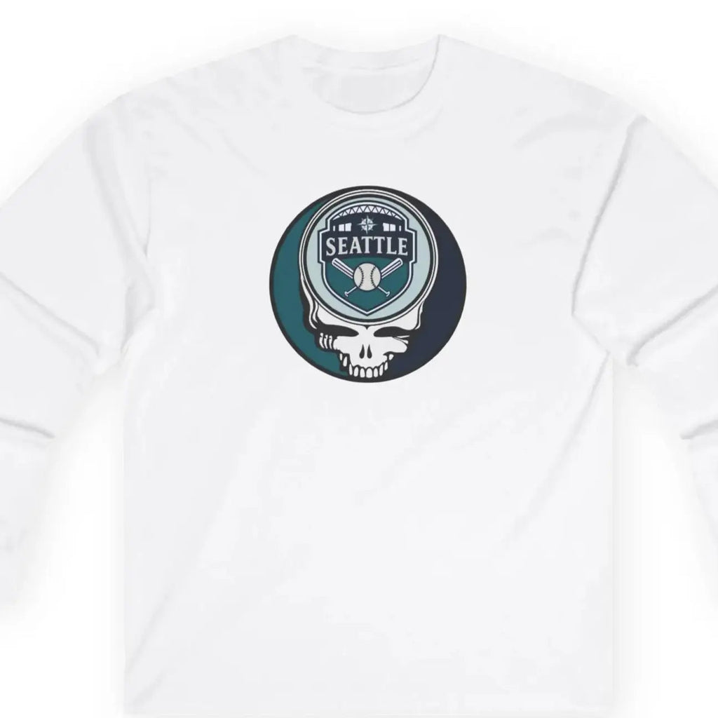 Seattle Mariners Original Stealie Long Sleeve T-Shirt