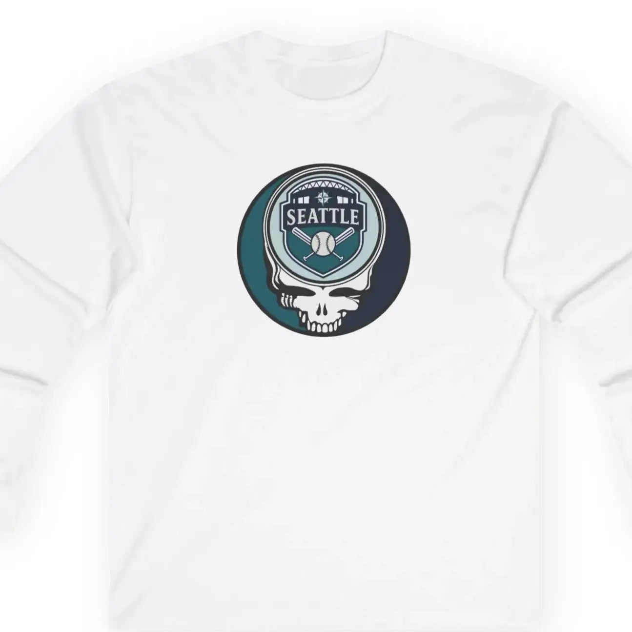 Seattle Mariners Original Stealie Long Sleeve T-Shirt