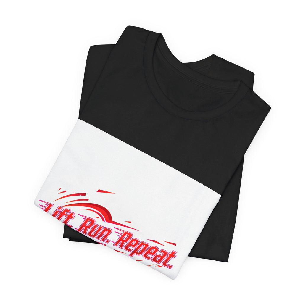 Lift Run Repeat Tee | fitness shirt, gym motivation