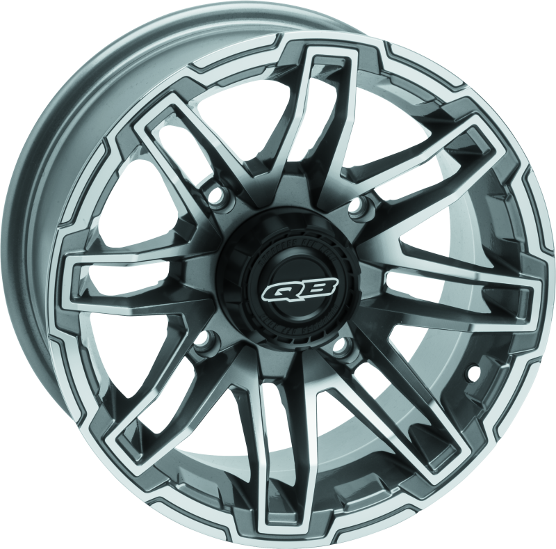 QuadBoss, QuadBoss Stryker 14x7 Aluminum Wheel (Part Number 608468) for Powersports Vehicles
