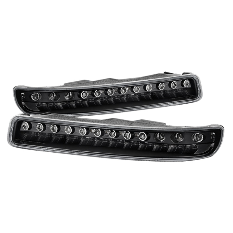 SPYDER Xtune GMC Sierra 99-06 Full LED Bumper Lights Black CBL-JH-GS99-LED-BK 9027147