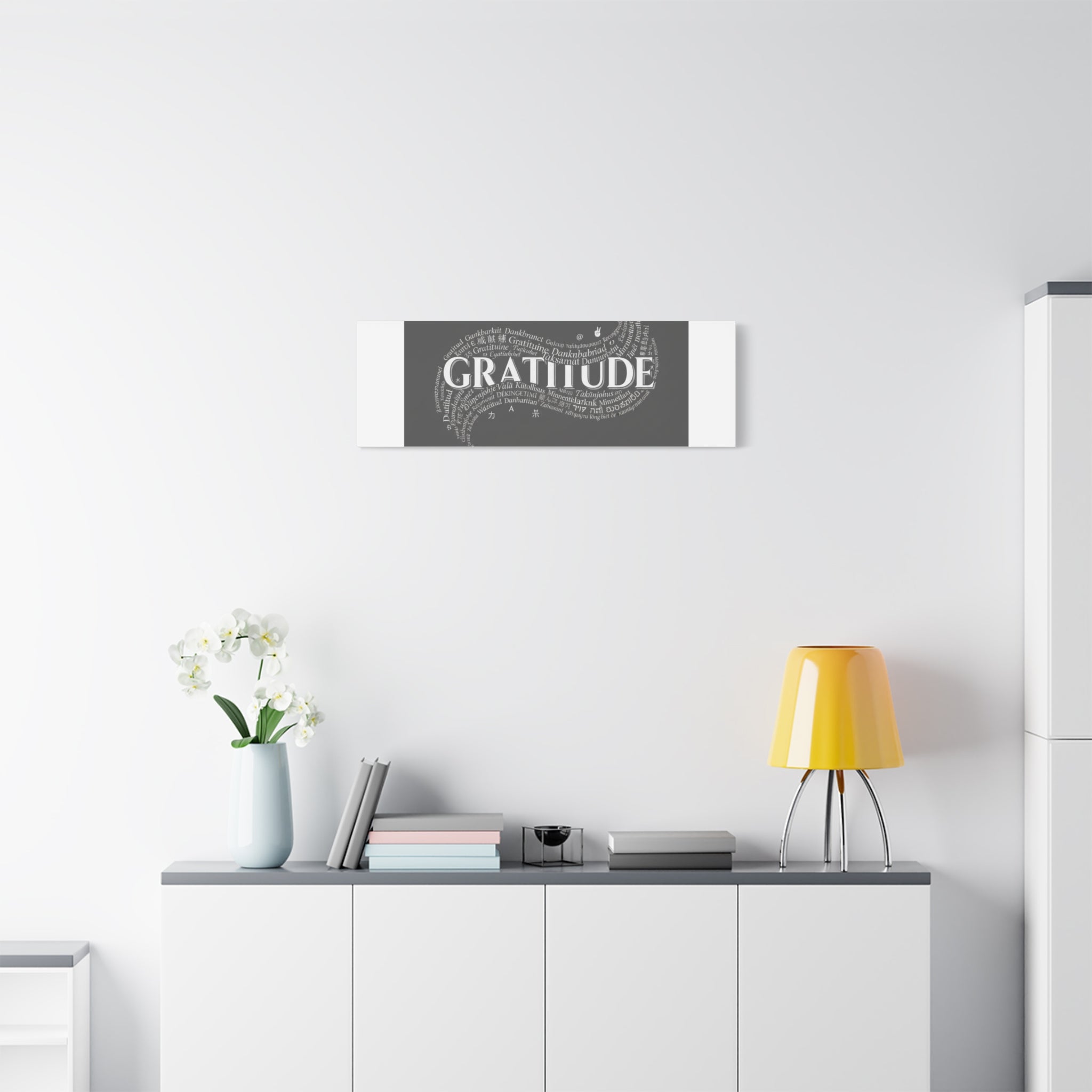 Gratitude Wall Art Matte Canvas | Tiny Treats, sweet uplifting print