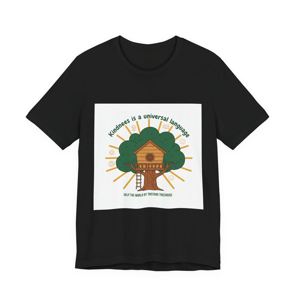 Kindness Is a Universal Language Tee | eco tee, climate humor