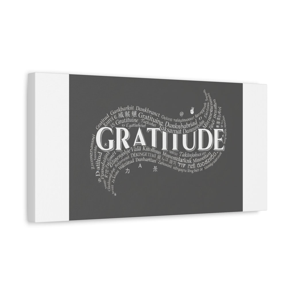Gratitude Wall Art Matte Canvas | Tiny Treats, sweet uplifting print