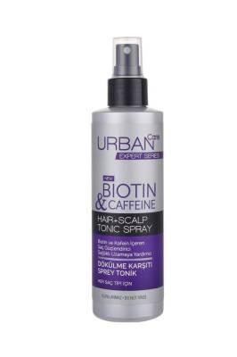Urban Care Biotin & Caffeine Hair Fall Control Spray Tonic - Strengthens Hair Follicles, Reduces Hair Loss - 200ml