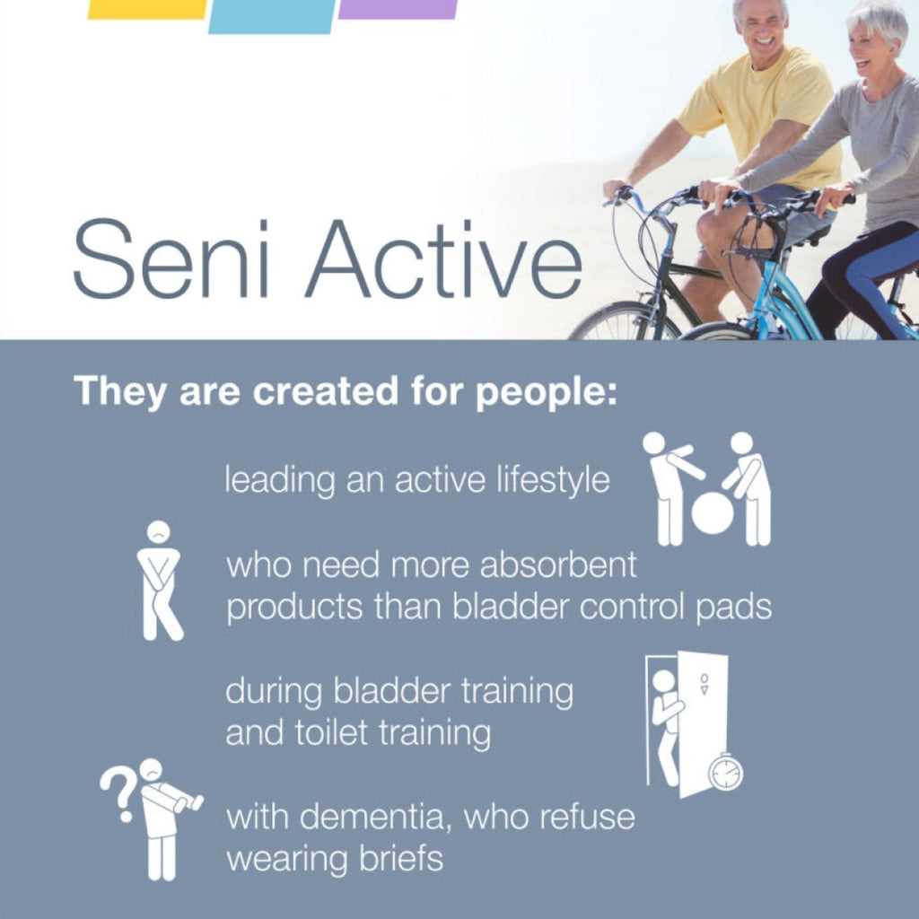 Seni® Active Super Plus Overnight Heavy Absorbent Underwear, Extra Large S-XL07-AP1