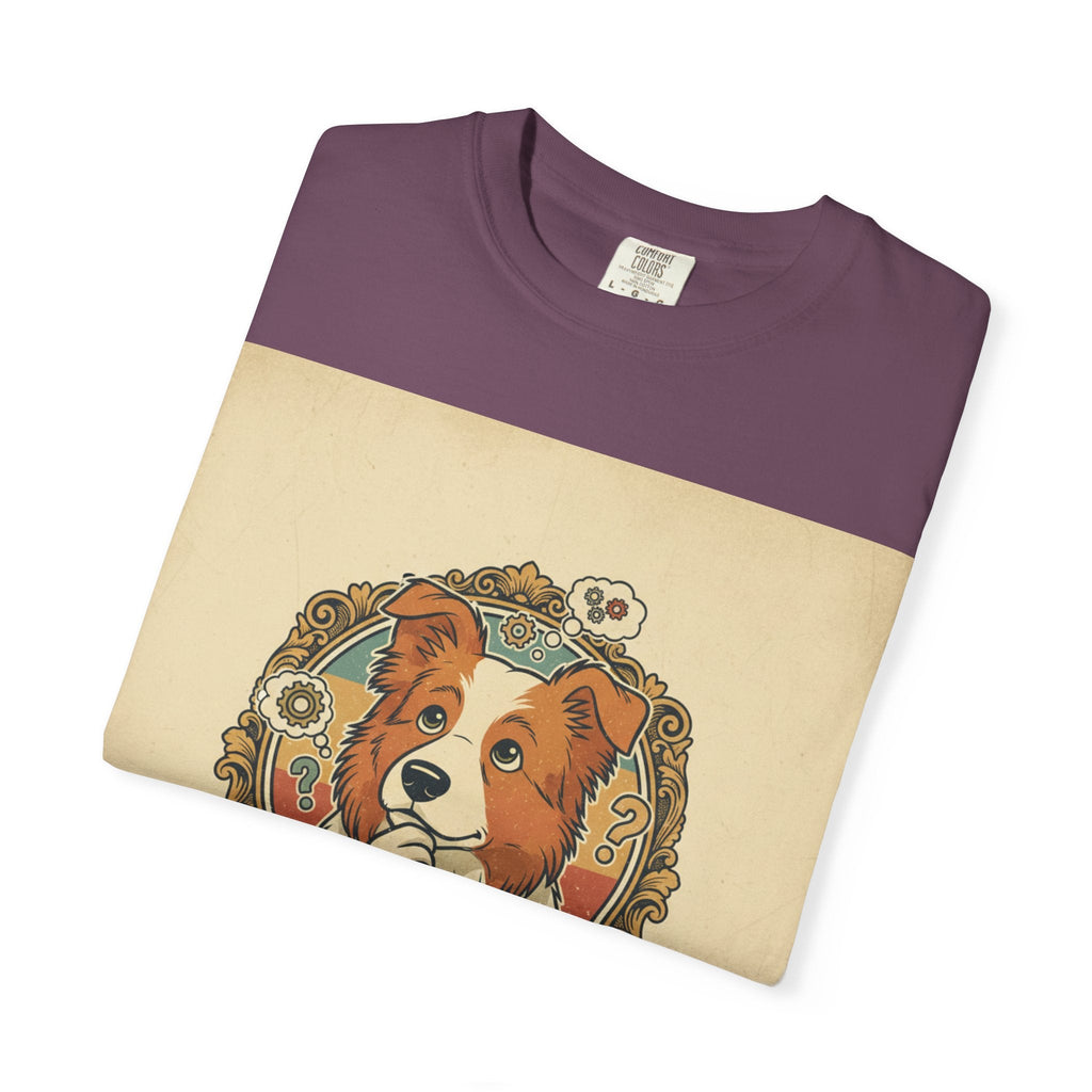 Overthinking Overrated Dog T-Shirt — Funny Dog Graphic Tee