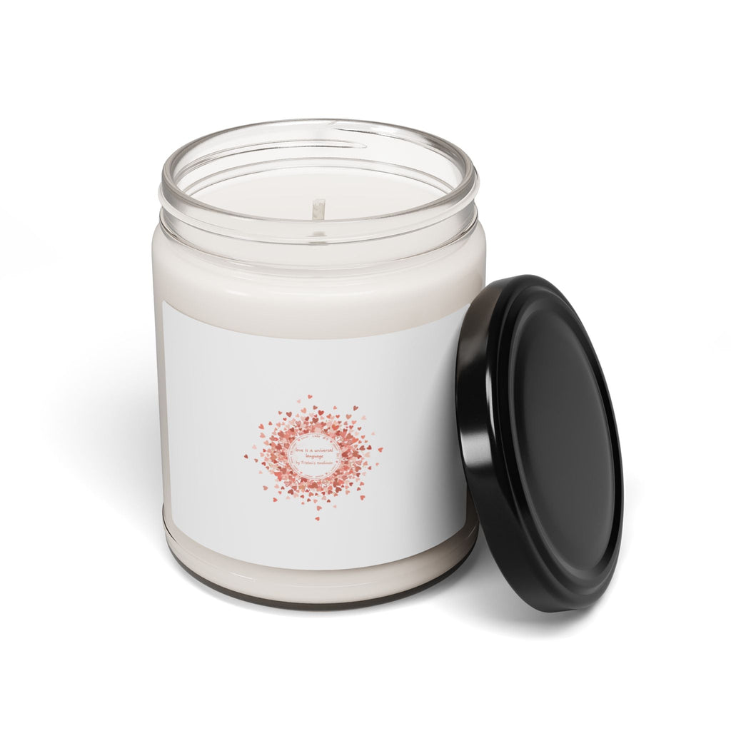 Tiny Heart Confetti Candle | Scented Soy Candle, 9oz