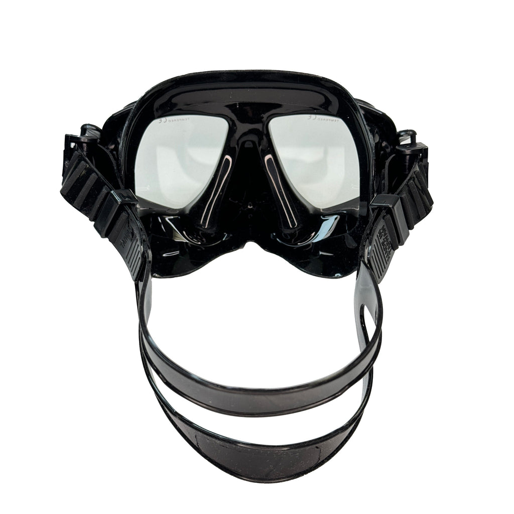 Palantic M36 Solid Red/Black Silicone RX Farsighted Full Lenses Dive/Snorkeling Mask
