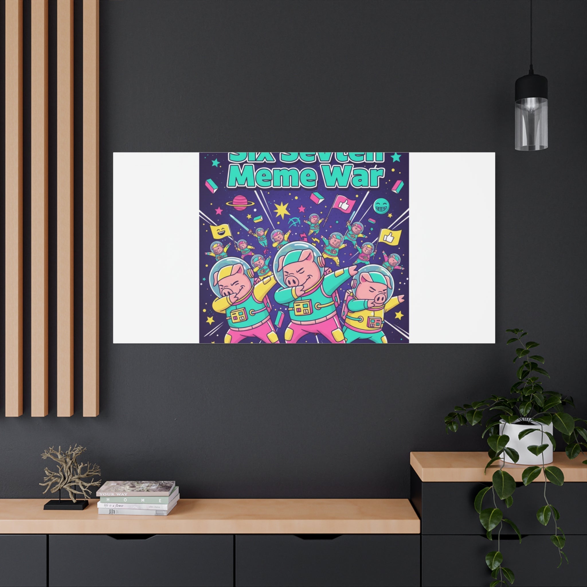 Six Sevven Meme War™ Canvas Tote | Nissspelled Edition