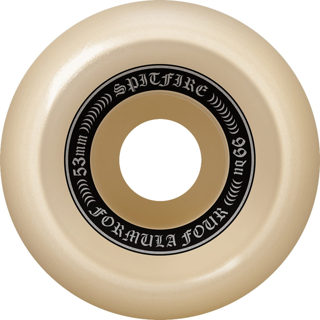 Spitfire Wheels F4 OG Classic 53mm 99a - Natural/Orange (Set of 4)