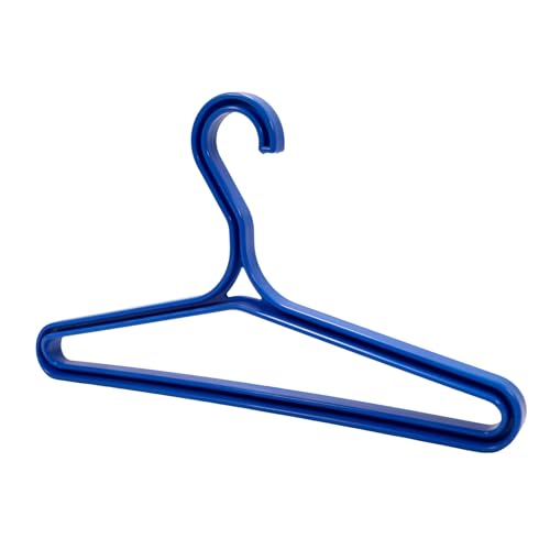 Scuba Choice Wetsuit & Drysuit Hanger Bundle (Blue) – Heavy-Duty Wide-Shoulder Hanger + Anti-Slip DIN Thread Hanger for BCD, Wetsuits & Scuba Gear Storage, Drying & Organization