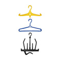 Scuba Choice Wetsuit Hanger Bundle – Heavy-Duty Wide-Shoulder Drysuit Hanger, Anti-Slip DIN Thread BCD Hanger & Accessory Organizer for Fins Boots Gloves, Scuba Gear Drying Storage