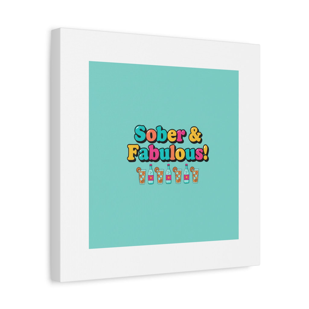 Sober & Fabulous! Canvas | Dry January, Mocktail Trend