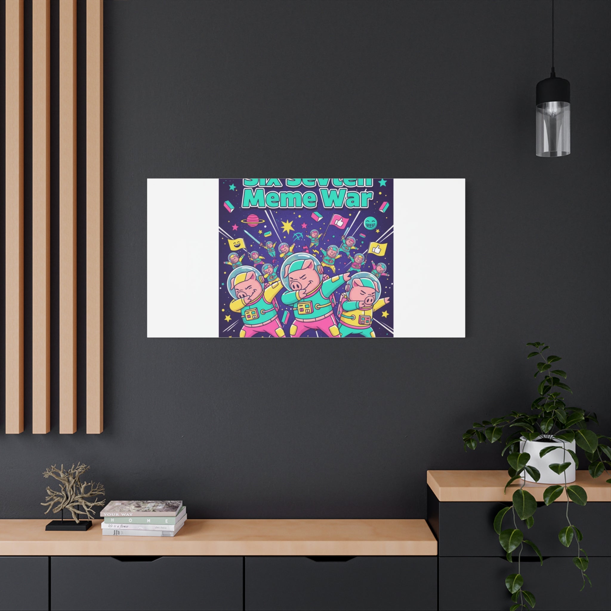 Six Sevven Meme War™ Canvas Tote | Nissspelled Edition