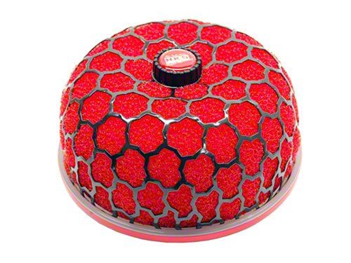 HKS SMF Reloaded 80mm Inlet Universal Air Filter 150mm Red
