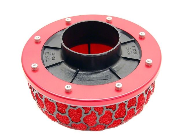 HKS SMF Reloaded 60mm Inlet Universal Air Filter 150mm Red
