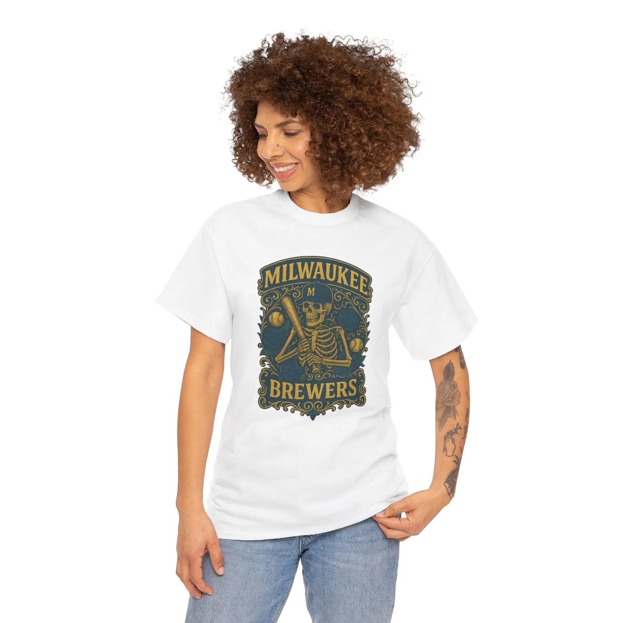 Milwaukee Brewers Original Grateful Dead T-Shirt