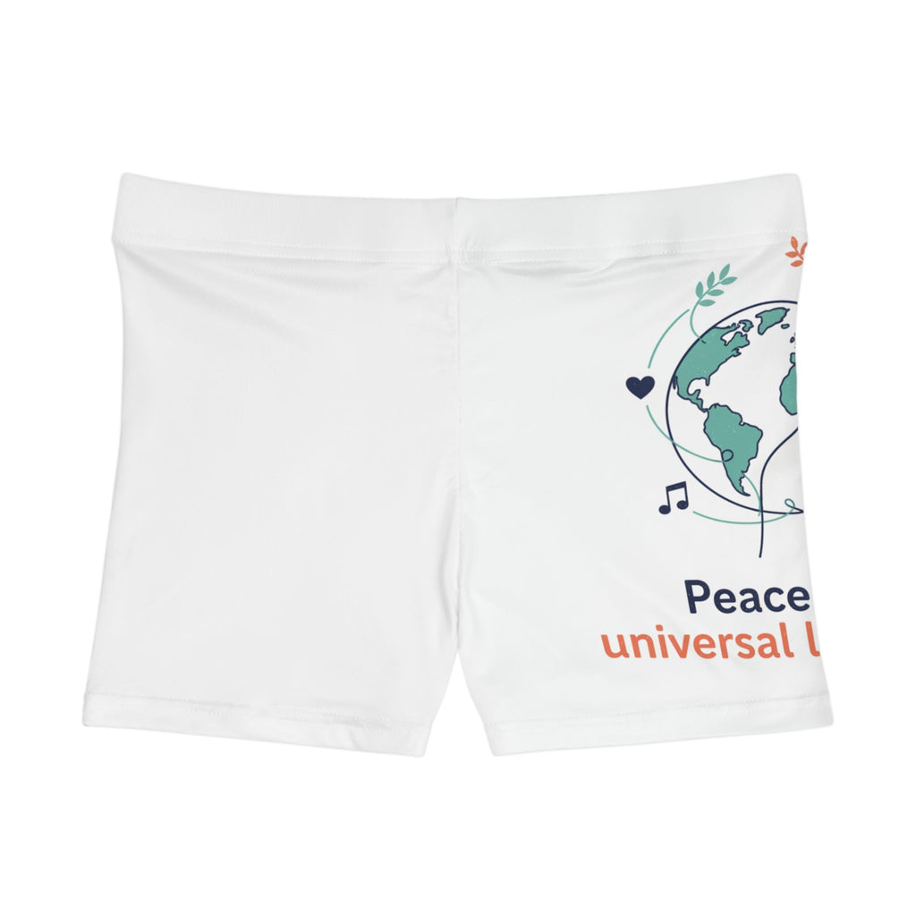 Peace Is a Universal Language Women's Shorts