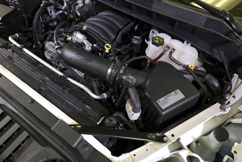 Airaid 19-20 Chevrolet Silverado 1500 V6-4.3L Jr Intake Kit - Oiled / Yellow Media 204-795