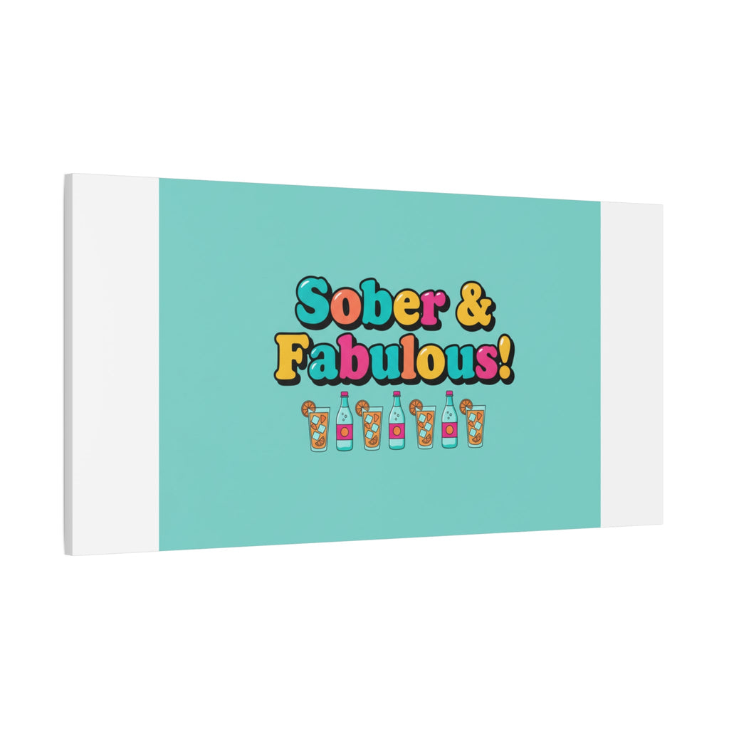 Sober & Fabulous! Canvas | Dry January, Mocktail Trend
