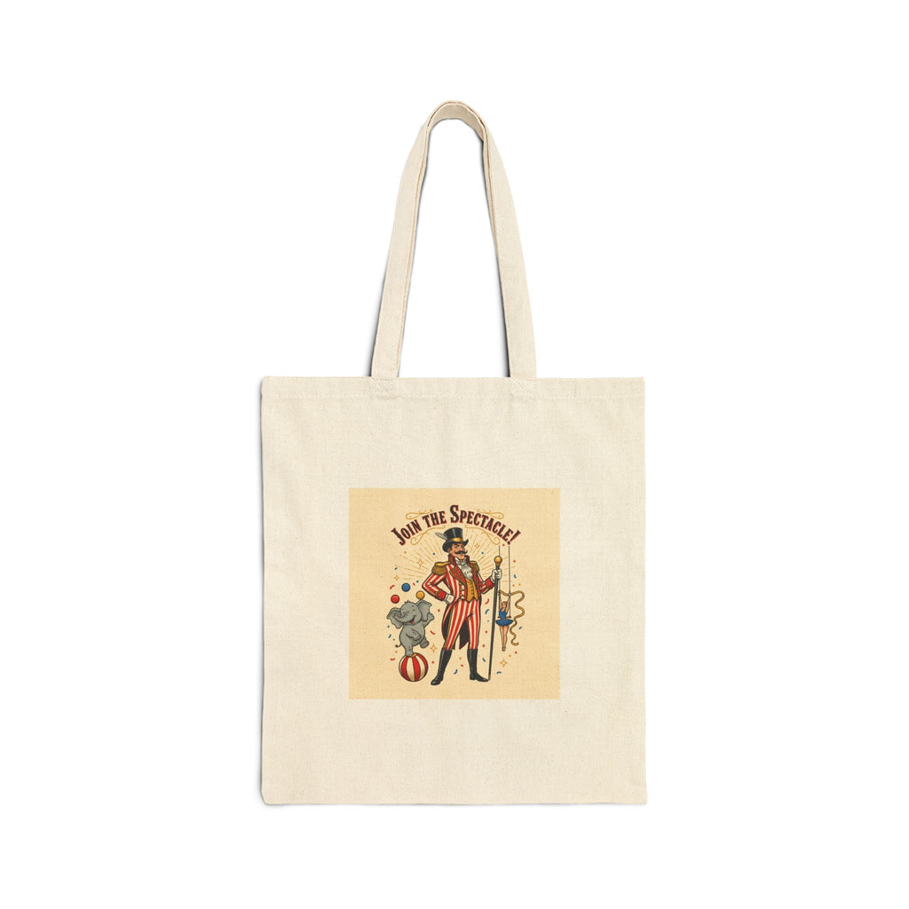 Vintage Circus Spectacle Tote | carnival art print, camp circus aesthetic
