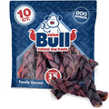 ValueBull USA Beef Collagen Braid for Large Dogs, Thick 6 Inch 10 Count