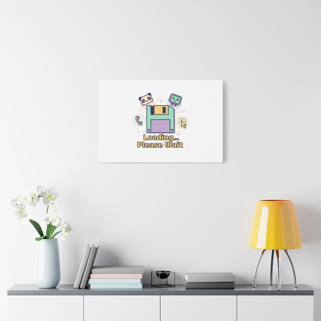 Loading Please Wait Canvas | Old Internet Aesthetic, 90s Web Nostalgia