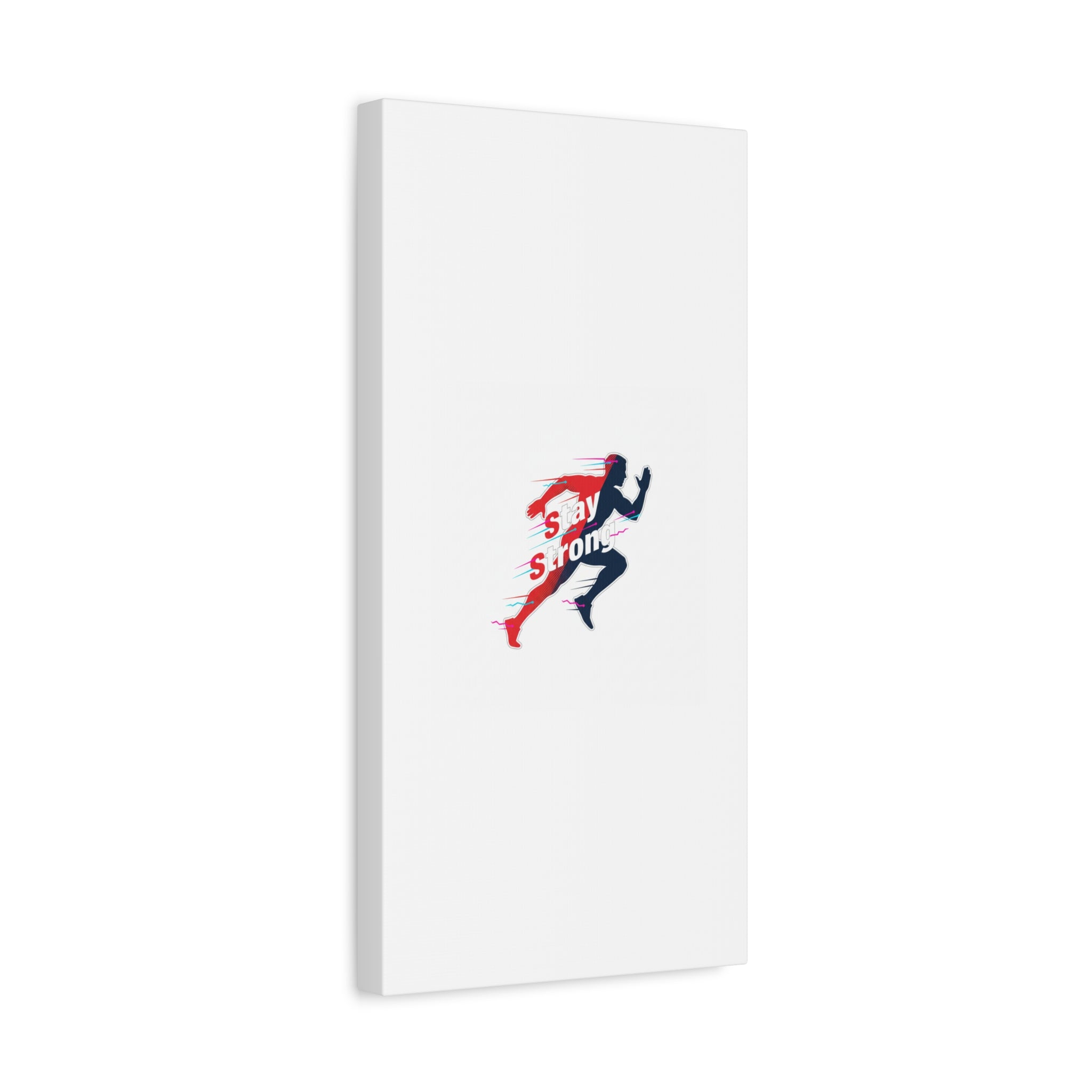 Stay Strong Runner Canvas | Fitness Motivation, Gym Wall Art