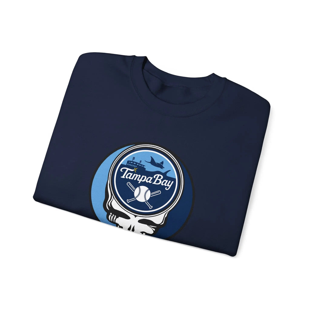 Tampa Bay Rays Original Stealie Grateful Dead Crewneck Grateful Dead Sweatshirt