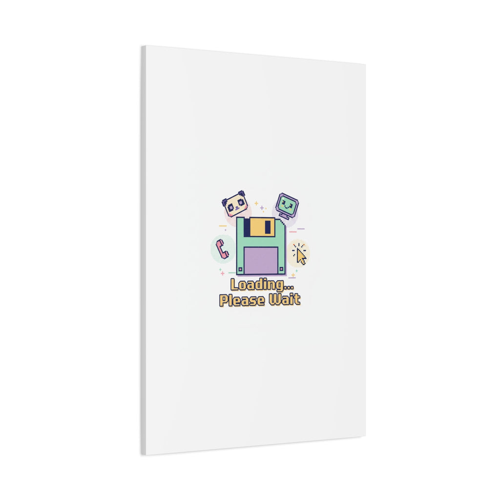 Loading Please Wait Canvas | Old Internet Aesthetic, 90s Web Nostalgia