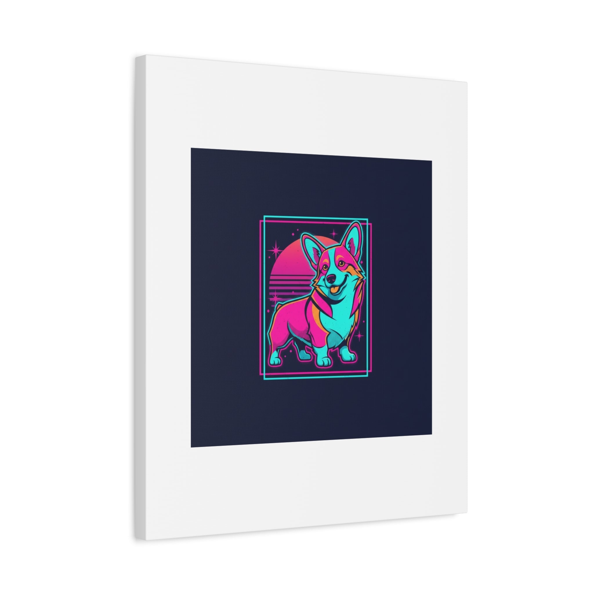 Platonic Love Corgi Canvas | Friendship Valentine, Galentine’s Wall Art