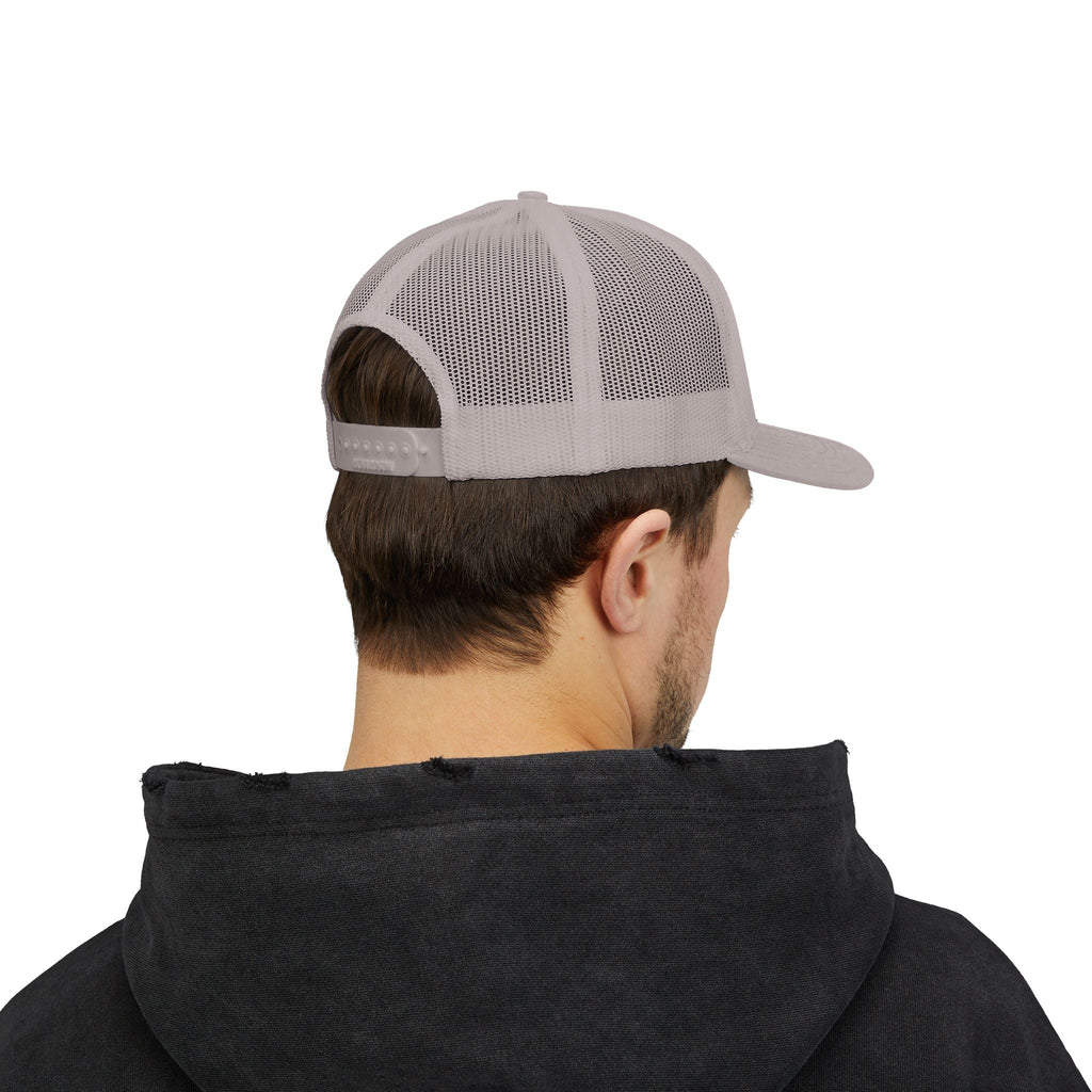 Love ULP Trucker Cap - Vintage Grey Mesh Snapback Hat