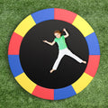 16 Feet Trampoline Pad Replacement Safety Pad with Fixing Straps (Multicolor)
