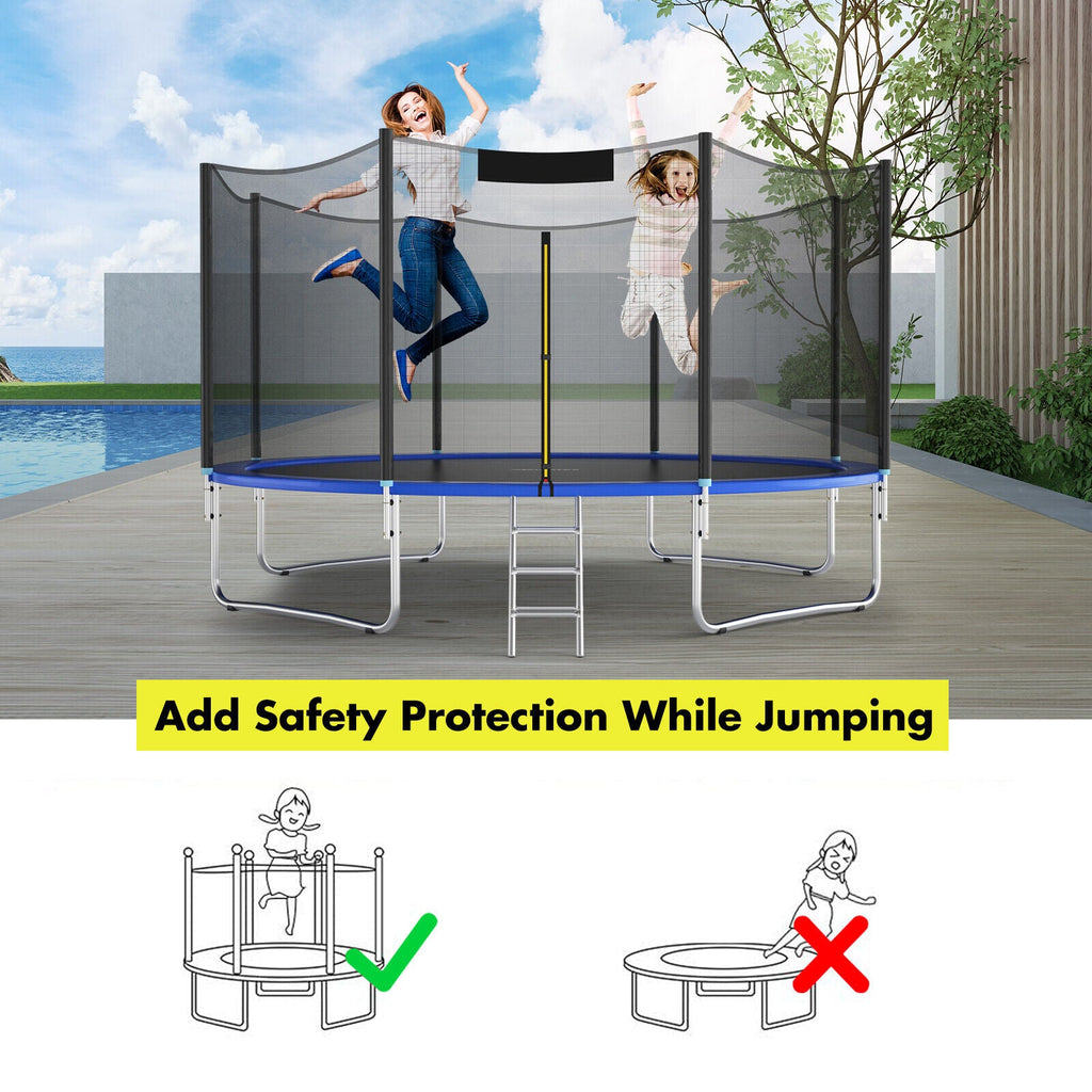 15/16 Feet Trampoline Replacement Safety Net-16 ft