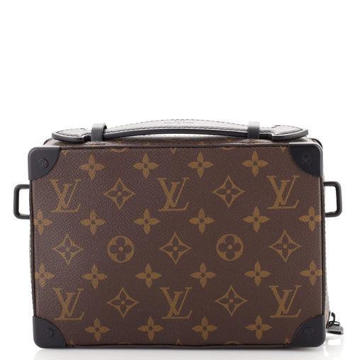 Louis Vuitton Handle Soft Trunk Bag Macassar Monogram Canvas