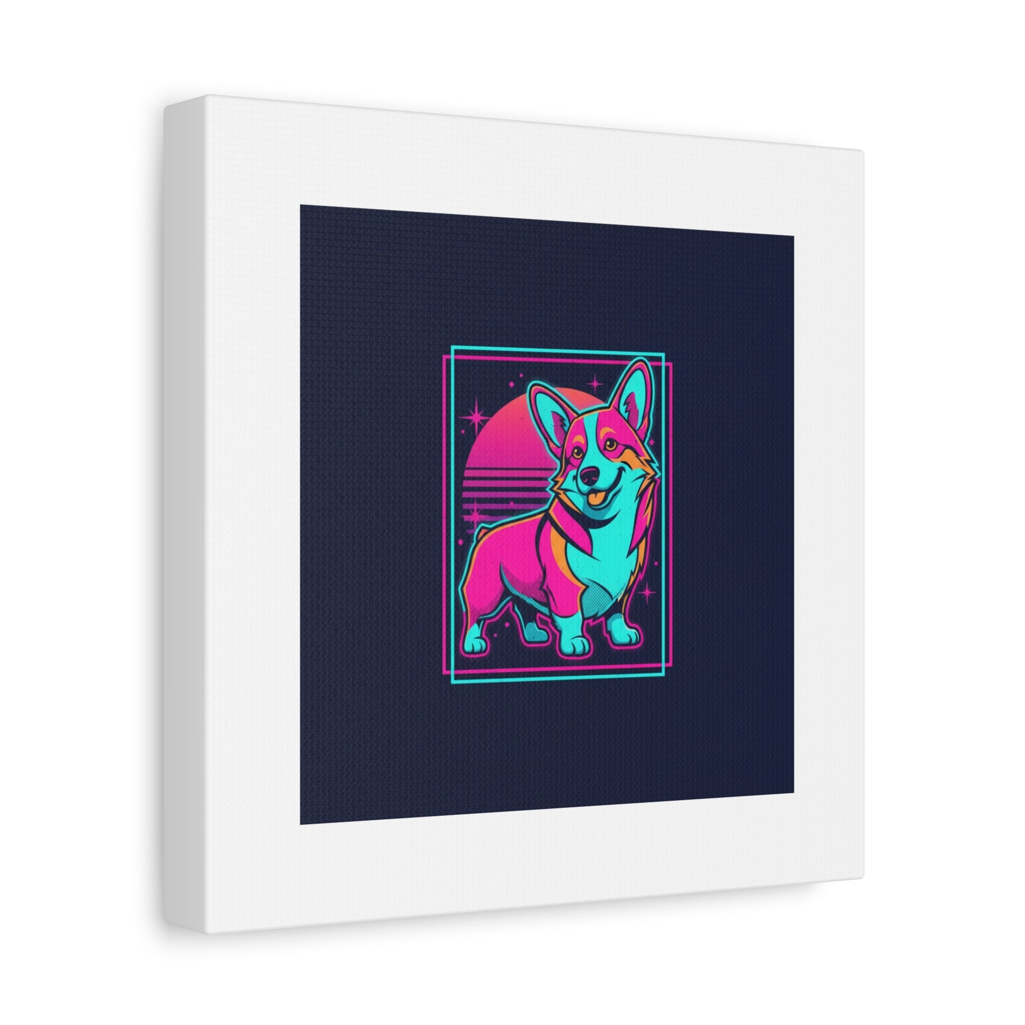 Platonic Love Corgi Canvas | Friendship Valentine, Galentine’s Wall Art